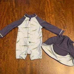 The little white company swimsuit